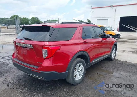 2021 Ford Explorer Xlt from USA, damaged, VIN 1FMSK8DH2MGC04857
